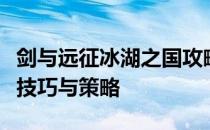 剑与远征冰湖之国攻略大全：玩转冰湖之国的技巧与策略