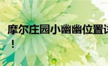 摩尔庄园小幽幽位置详解：发现神秘隐藏地点！