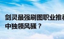 剑灵最强刷图职业推荐：哪个职业在地图探险中独领风骚？