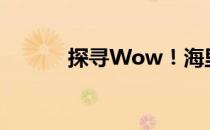 探寻Wow！海里昂的神秘之地