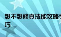 想不想修真技能攻略手册：攻略大全与实用技巧