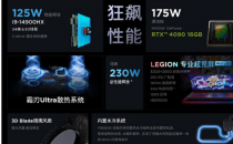 联想LegionY9000K2024游戏笔记本电脑首次亮相搭载英特尔酷睿i9和NvidiaRTX4090