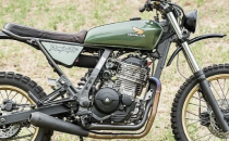 这款定制本田NX650Scrambler体现了简约之美的理念