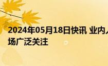 2024年05月18日快讯 业内人士：红利策略有望继续受到市场广泛关注