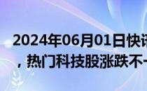 2024年06月01日快讯 纳指“V”形几乎收平，热门科技股涨跌不一