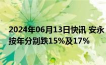 2024年06月13日快讯 安永：上半年全球IPO宗数及集资额按年分别跌15%及17%