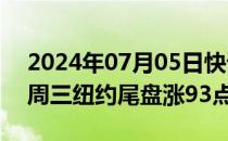 2024年07月05日快讯 离岸人民币兑美元较周三纽约尾盘涨93点