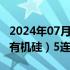 2024年07月10日快讯 盘中连板池：新亚强（有机硅）5连板