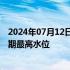 2024年07月12日快讯 三峡水库库水位已拦洪运用至历史同期最高水位