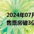 2024年07月14日快讯 电影抓娃娃点映及预售票房破3亿