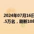 2024年07月16日快讯 日本7月第一周手足口病感染人数超3.5万名，刷新10年来同期感染人数最高值