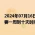 2024年07月16日快讯 谷歌母公司收购Wiz的谈判据悉还需要一周到十天时间，并且有可能破裂