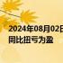 2024年08月02日快讯 牧原股份：上半年净利润8.29亿元，同比扭亏为盈