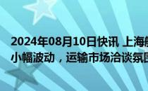 2024年08月10日快讯 上海航交所：本周沿海散货综合指数小幅波动，运输市场洽谈氛围略有回升