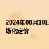 2024年08月10日快讯 央行：目前存贷款利率已基本实现市场化定价