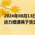 2024年08月13日快讯 中物联物流信息服务平台分会：公路运力增速高于货源增速