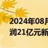 2024年08月13日快讯 玉晶光电上半年净利润21亿元新台币