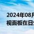 2024年08月21日快讯 夏普堺工厂停产，电视面板在日生产结束