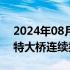 2024年08月24日快讯 渝万高铁五步河双线特大桥连续梁主墩完工