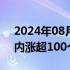 2024年08月30日快讯 离岸人民币兑美元日内涨超100个基点