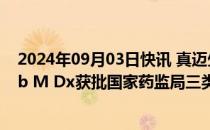 2024年09月03日快讯 真迈生物高通量基因测序仪GenoLab M Dx获批国家药监局三类医疗器械注册证