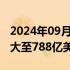 2024年09月04日快讯 美国7月份贸易逆差扩大至788亿美元