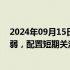 2024年09月15日快讯 中金：8月经济数据显示内需仍然偏弱，配置短期关注超跌反弹和困境反转