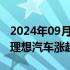 2024年09月18日快讯 美股热门中概股普涨，理想汽车涨超12%