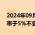 2024年09月19日快讯 英国央行维持关键利率于5%不变