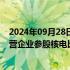 2024年09月28日快讯 10家民营企业参与5个核电项目，民营企业参股核电比例首次达10%