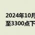 2024年10月09日快讯 沪指跌逾5.5%，回落至3300点下方