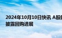 2024年10月10日快讯 A股股票回购一览：昨日101家公司披露回购进展