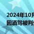 2024年10月10日快讯 山外山：董事任应祥因酒驾被判处拘役