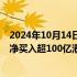 2024年10月14日快讯 10月14日截至14时36分，南向资金净买入超100亿港元