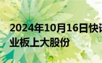 2024年10月16日快讯 今日1只新股上市：创业板上大股份