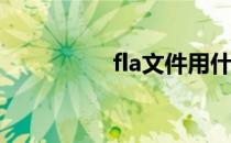 fla文件用什么软件打开