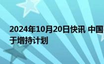 2024年10月20日快讯 中国石化：控股股东获7亿元授信用于增持计划