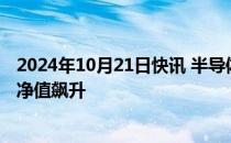 2024年10月21日快讯 半导体板块再成牛市先锋，重仓基金净值飙升