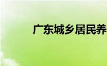 广东城乡居民养老保险缴费标准