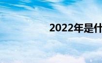 2022年是什么生肖年呀