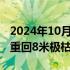 2024年10月22日快讯 鄱阳湖水位止跌回涨，重回8米极枯水位以上