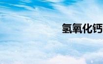 氢氧化钙俗称什么