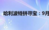 哈利波特拼寻宝：9月30日的神秘冒险之旅