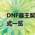 DNF霸王契约全解析：条款、作用及获取方式一览