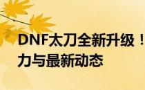 DNF太刀全新升级！探讨太刀武器的独特魅力与最新动态