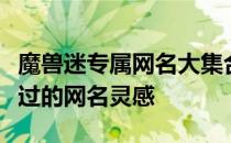 魔兽迷专属网名大集合：热爱魔兽的你不可错过的网名灵感