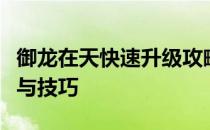 御龙在天快速升级攻略：提升等级速度的方法与技巧