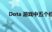 Dota 游戏中五个位置的英文称呼详解