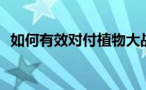 如何有效对付植物大战僵尸中的气球僵尸？