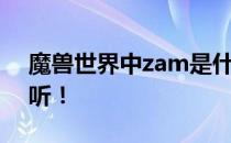 魔兽世界中zam是什么意思？全面解析给你听！